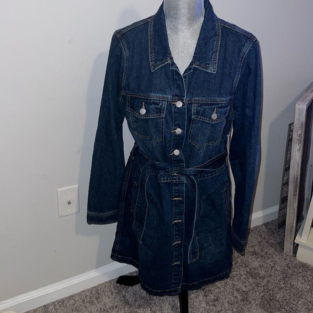 Just Fab Denim Dress